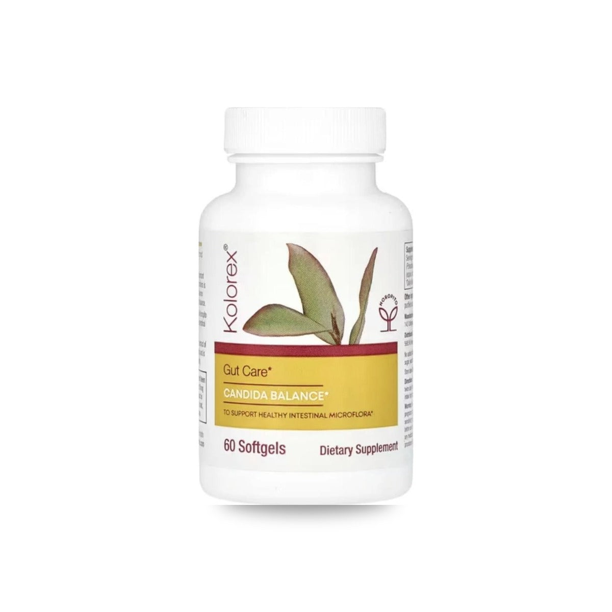 646 - Gut Care Candida Balance - Kolorex - Frasco x 60 Cápsulas