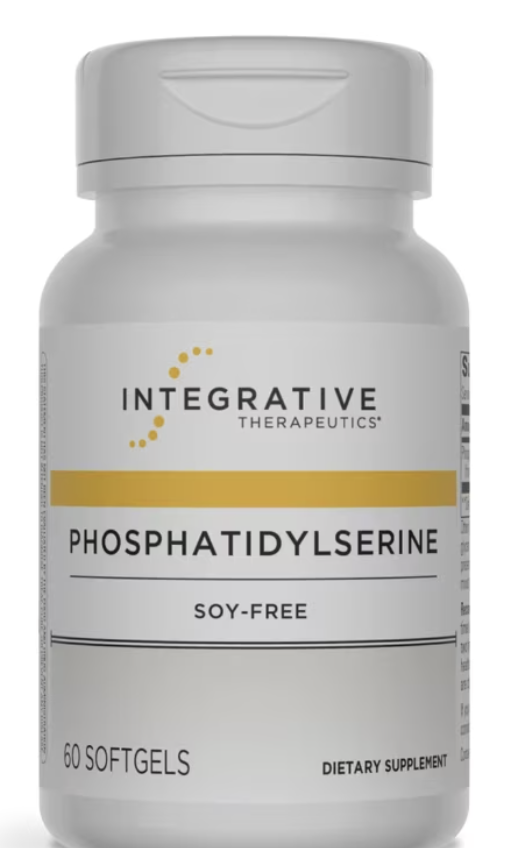 651 - Phosphatidylserine - Integrative therapeutics - Frasco por 60 capsulas