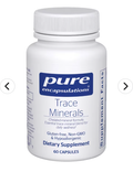 660 - trace minerals - Pure encapsulation - frasco x 60 cap