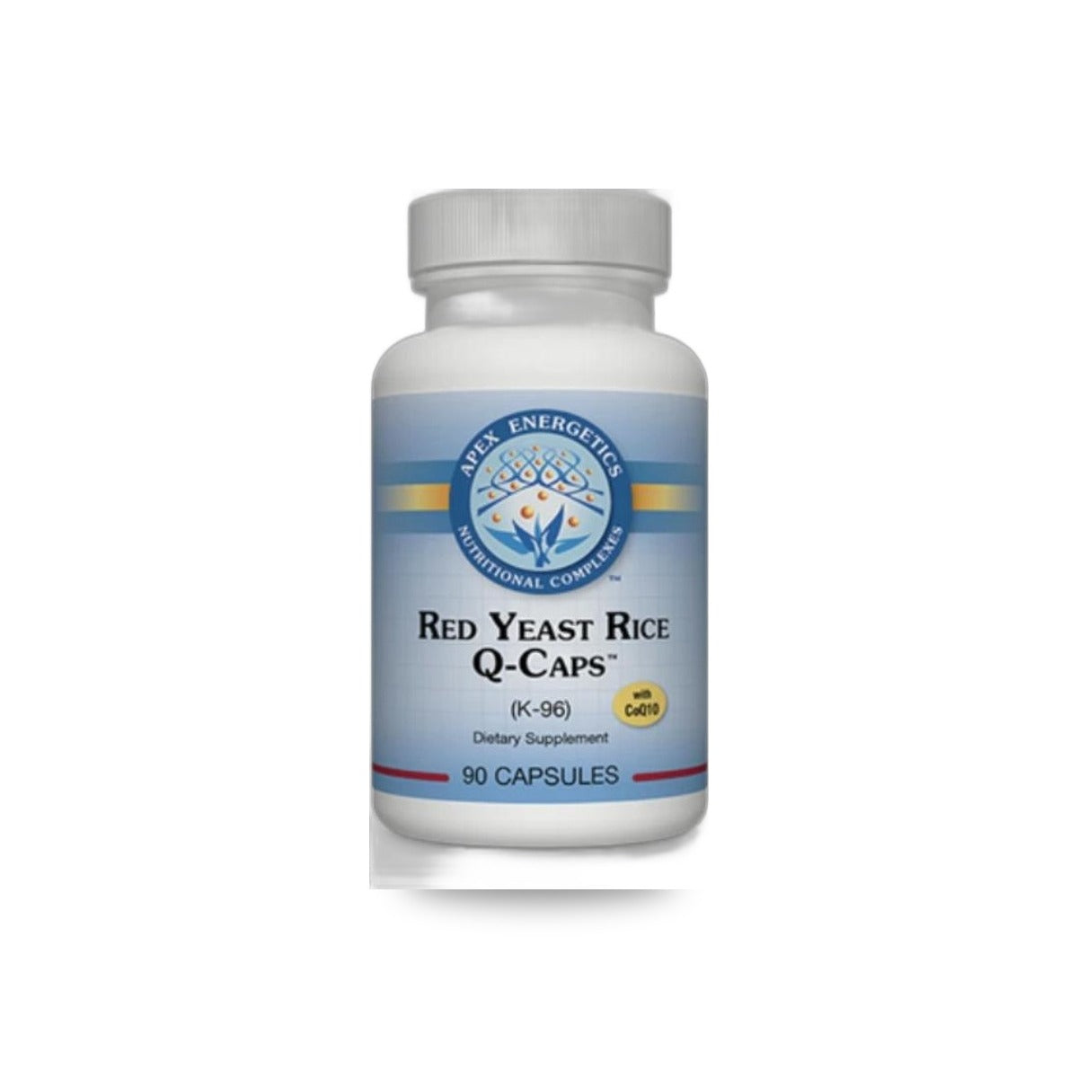 661 - Red Yeast Rice Q-Caps - Apex Energetics - Frasco x 90 Cápsulas
