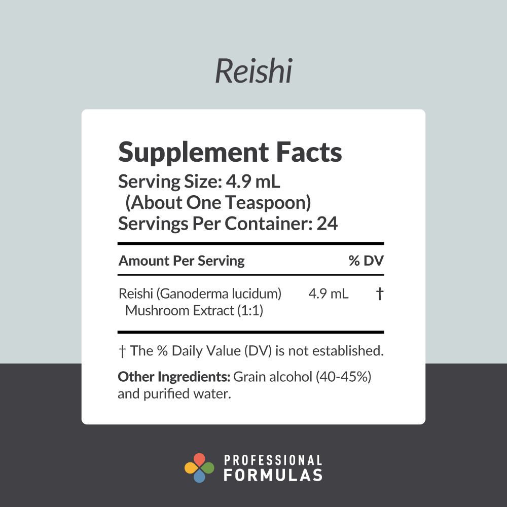 Reishi - Supplement Facts