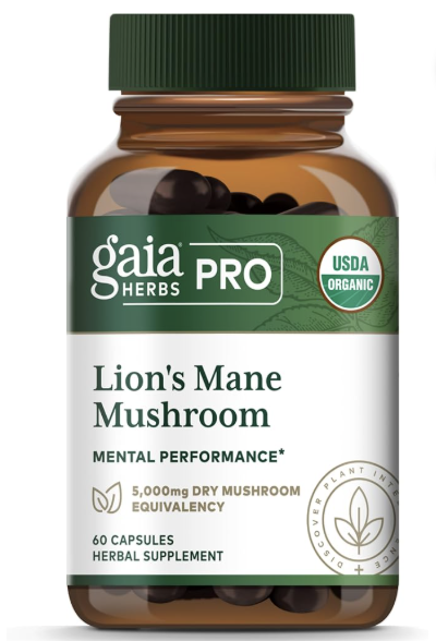 663 - Lions mane - Gaia pro - Frasco por 60 capsulas