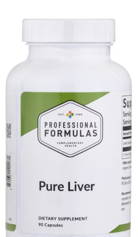 667 - Pure Liver - Professional Formulas - Frasco por 90 capsulas,