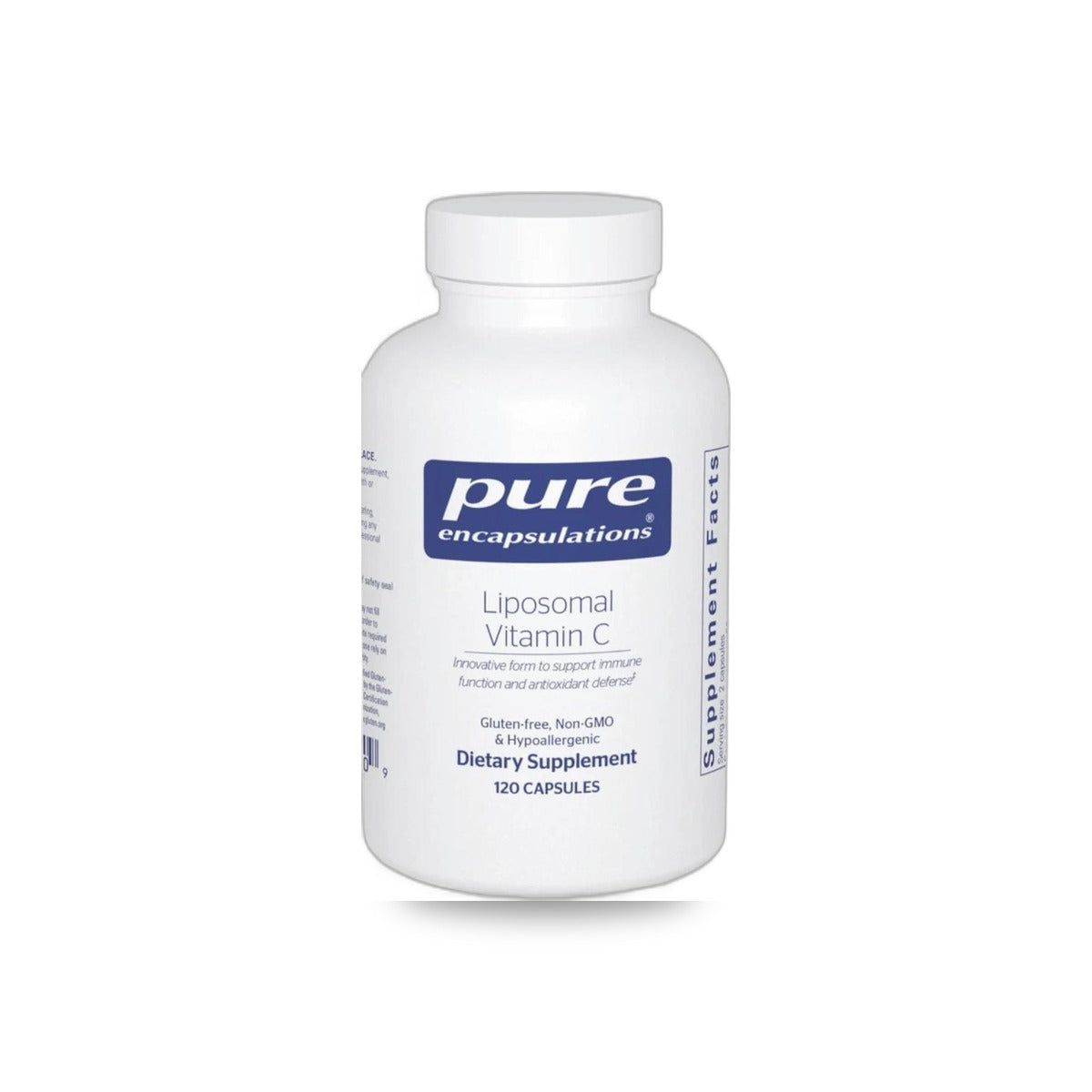 674 - Liposomal Vitamin C - Pure Encapsulations - Frasco x 120 Cápsulas