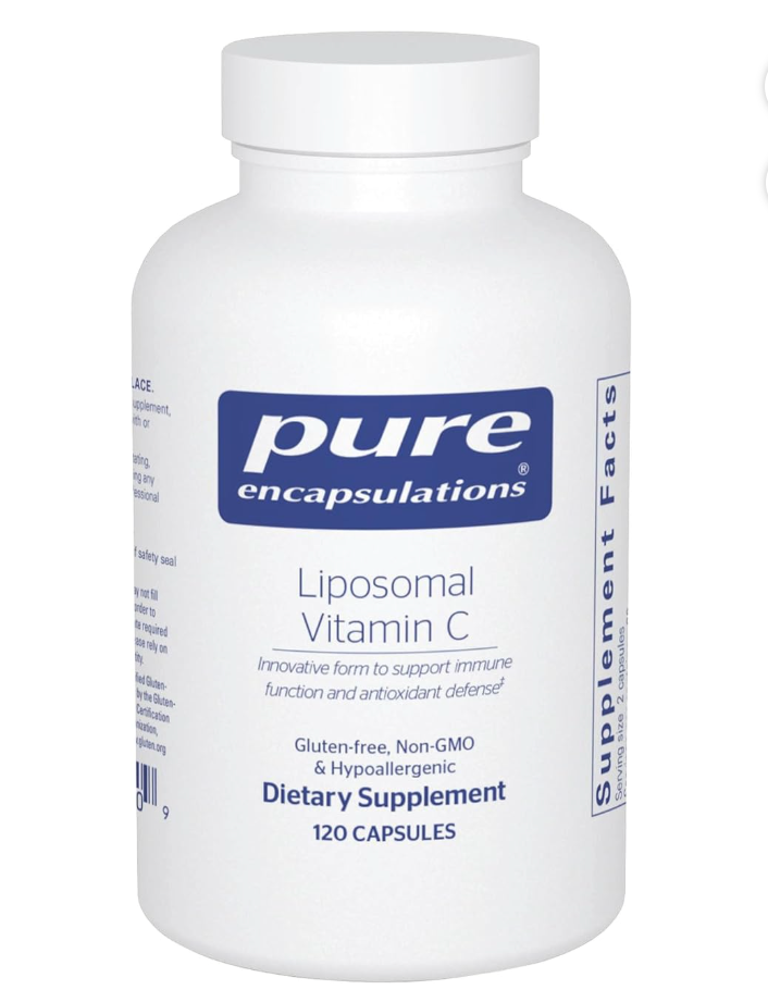 674 - Liposomal Voitamina C - pure ancasulation - frasco por 120 cpa