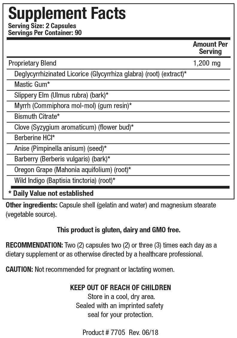 Bio-HPF - Supplement Facts