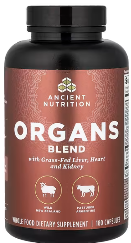 691 - Organs Blend - Ancient Nutrition - caps x 180