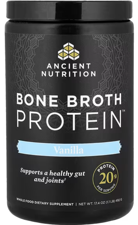 698 - Bone Broth Protein - ancient nutrition - 492 g