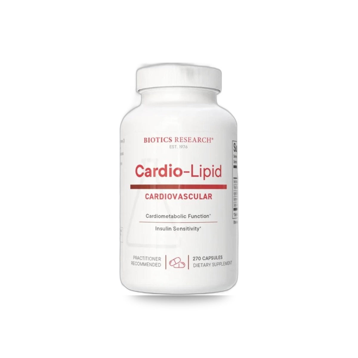 699 - Cardio-Lipid - Biotics Research - Frasco x 270 Cápsulas