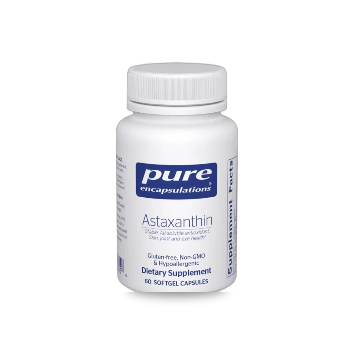 700 - Astaxanthin - Pure Encapsulations - Frasco x 60 Cápsulas