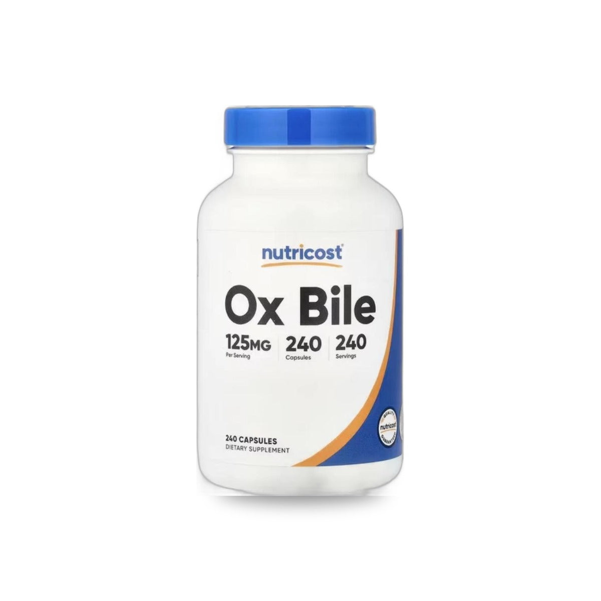 712 - Ox Bile 125mg - Nutricost
