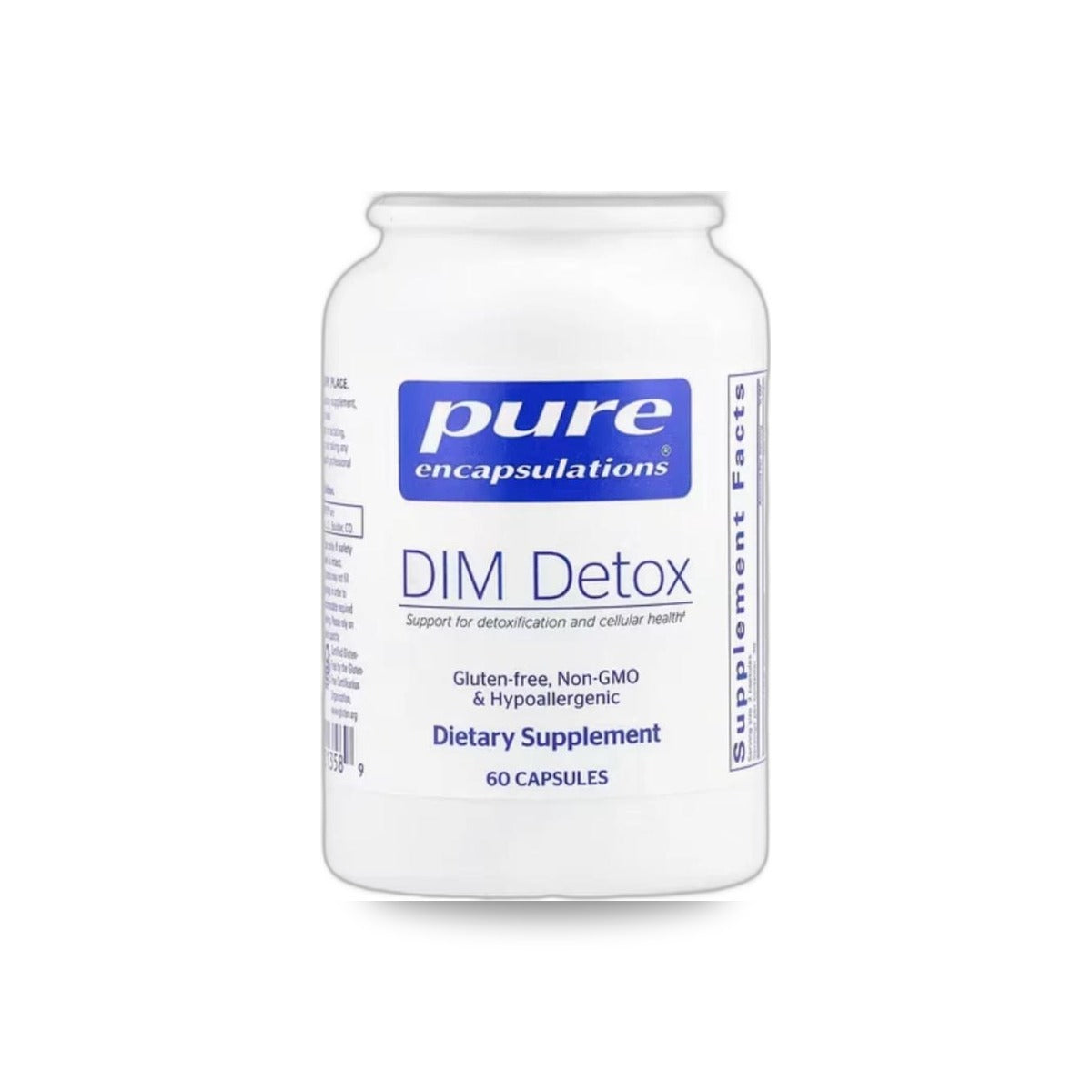 714 - DIM Detox - Pure Encapsulations - Frasco x 60 Cápsulas