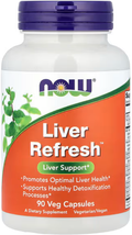 727- Liver Refresh - Now Foods - Frasco x 90 capsulas