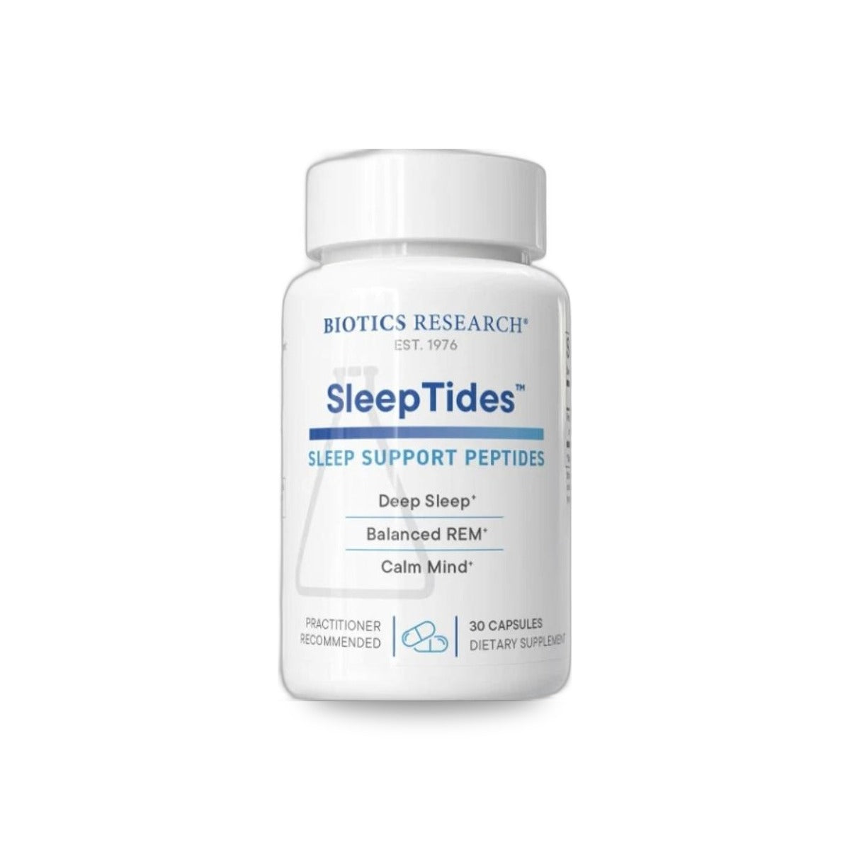 728 - SleepTides - Biotics Research - Frasco x 30 Cápsulas