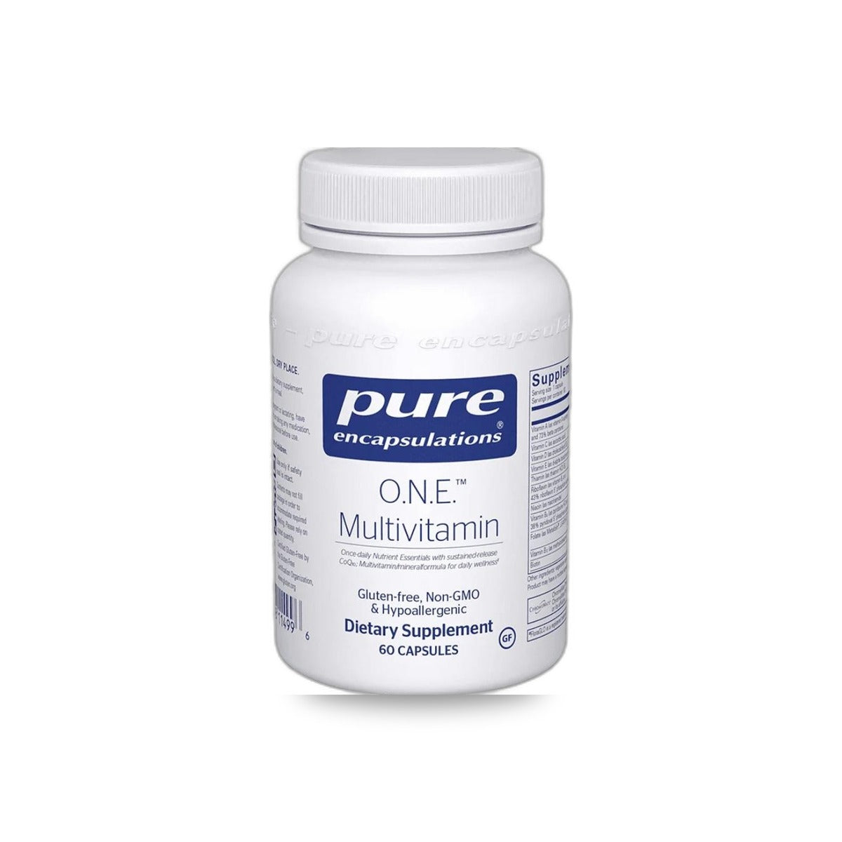 746 - O.N.E. Multivitamin - Pure Encapsulations - Frasco x 60 Cápsulas