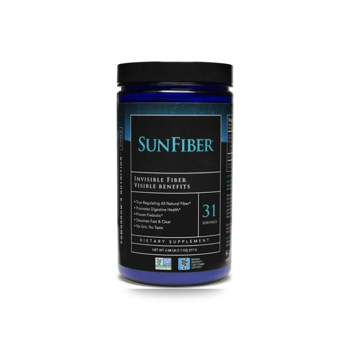 748 - SunFiber - Tomorrow's Nutrition - Frasco con Polvo x 217 Gramos