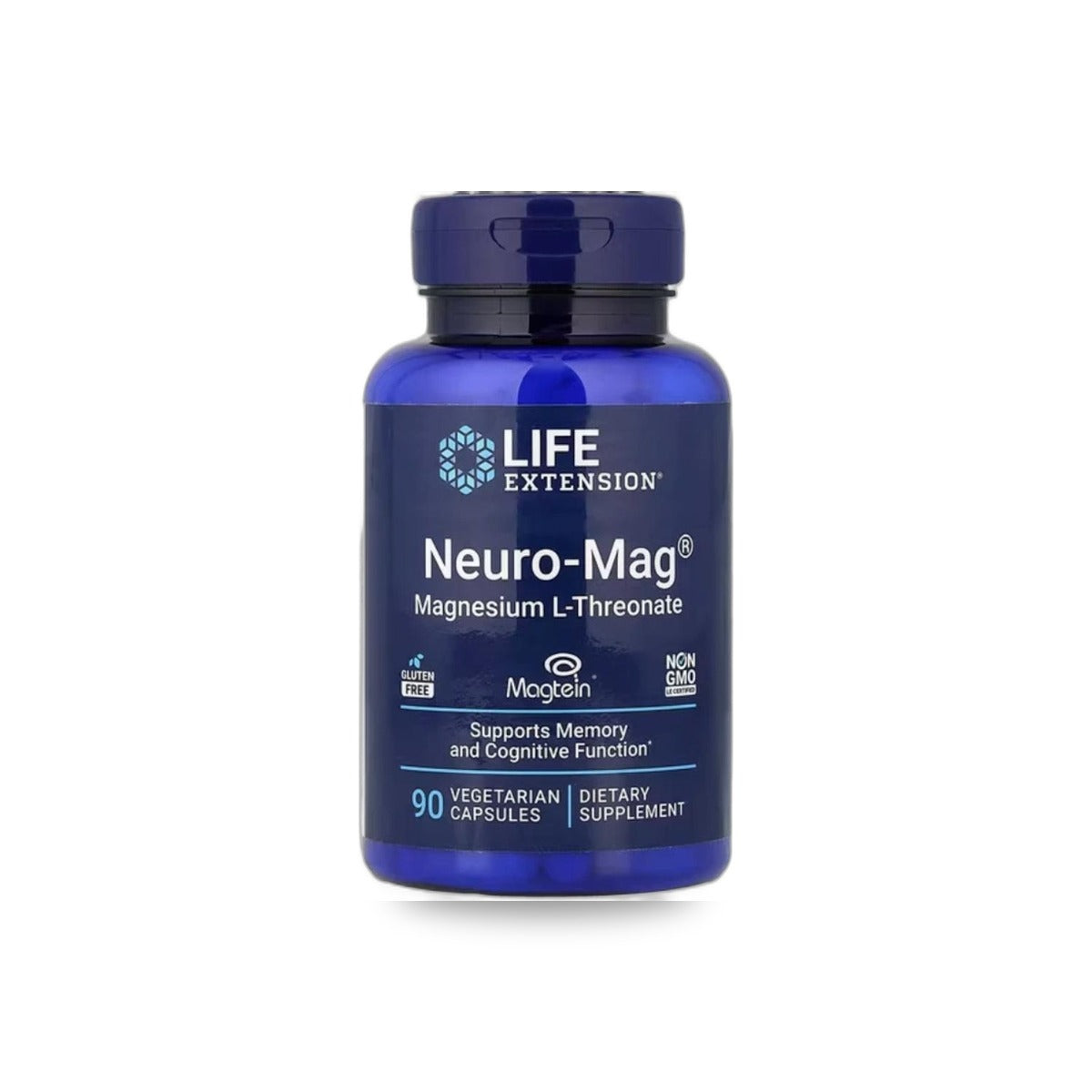 751 - Neuro-Mag Magnesium L-Threonate - Life Extension - Frasco x 90 Cápsulas