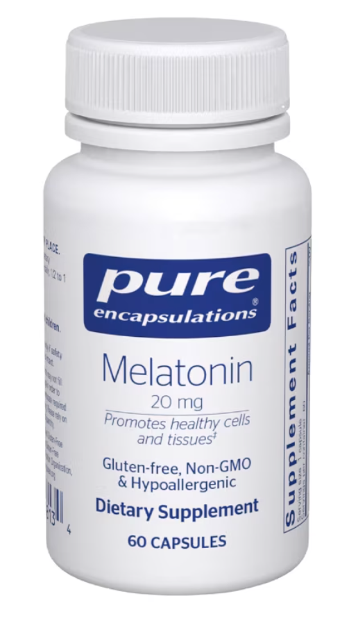 753 - Melatonin 20mg - Pure - x 60 cap