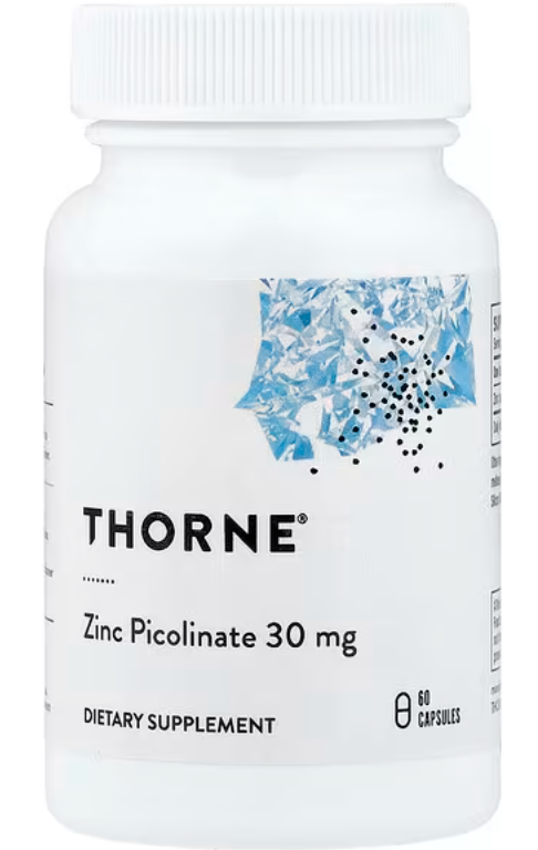 759 - Picolinato de zinc 30mg - Thorne - 60 cápsulas