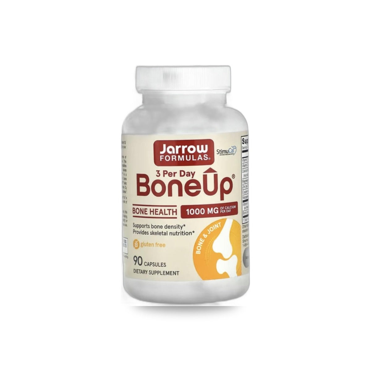 850 - BoneUp Three Per Day - Jarrow Formulas - Frasco x 90 Cápsulas