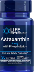 860 - Astaxantina con Fosfolípidos 4 mg - Life Extension - 30 cápsulas