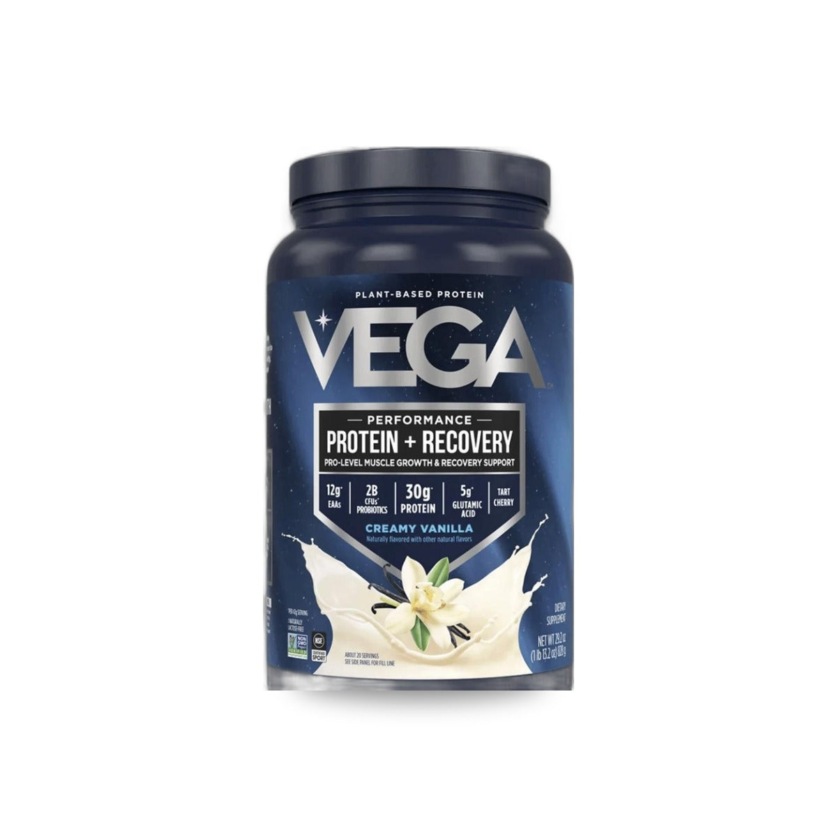 865 - Vega Sport Proteína en Polvo Vegana + Performance - Vega - Frasco con Polvo x 828 Gramos