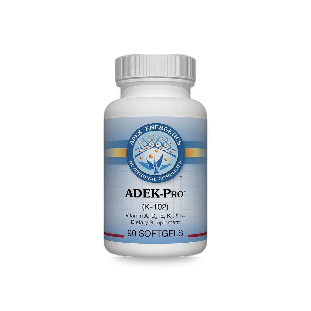 869 - ADEK-Pro - Apex Energetics - Frasco x 90 Cápsulas Blandas