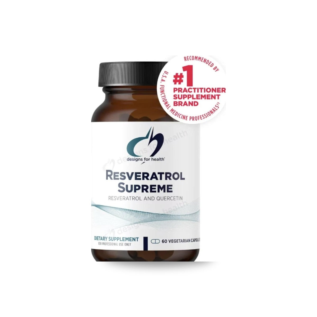 870 - Resveratrol Supreme - Designs for Health - Frasco x 60 Cápsulas
