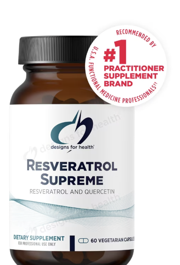 870 - Resveratrol Supreme -design for health - 60 capsules