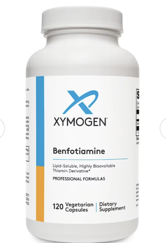 906 - Benfotiamine - XYMOGEN -  120cap