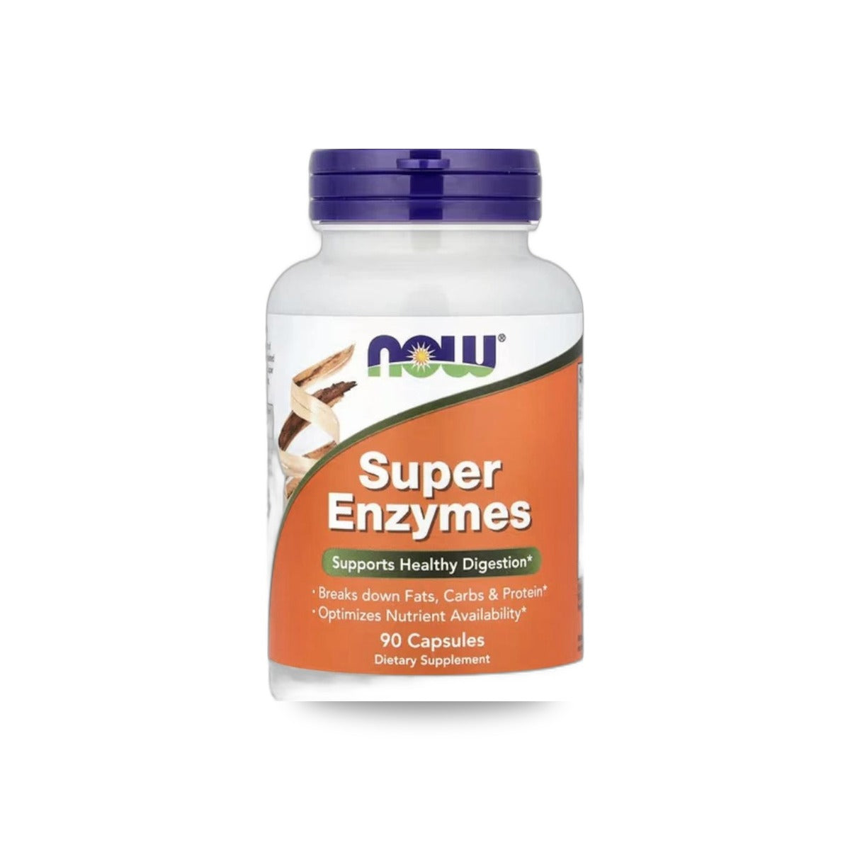 914 - Super Enzymes - NOW Foods - Frasco x 90 Cápsulas