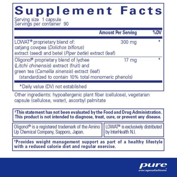 AdipoLean II - Supplement Facts