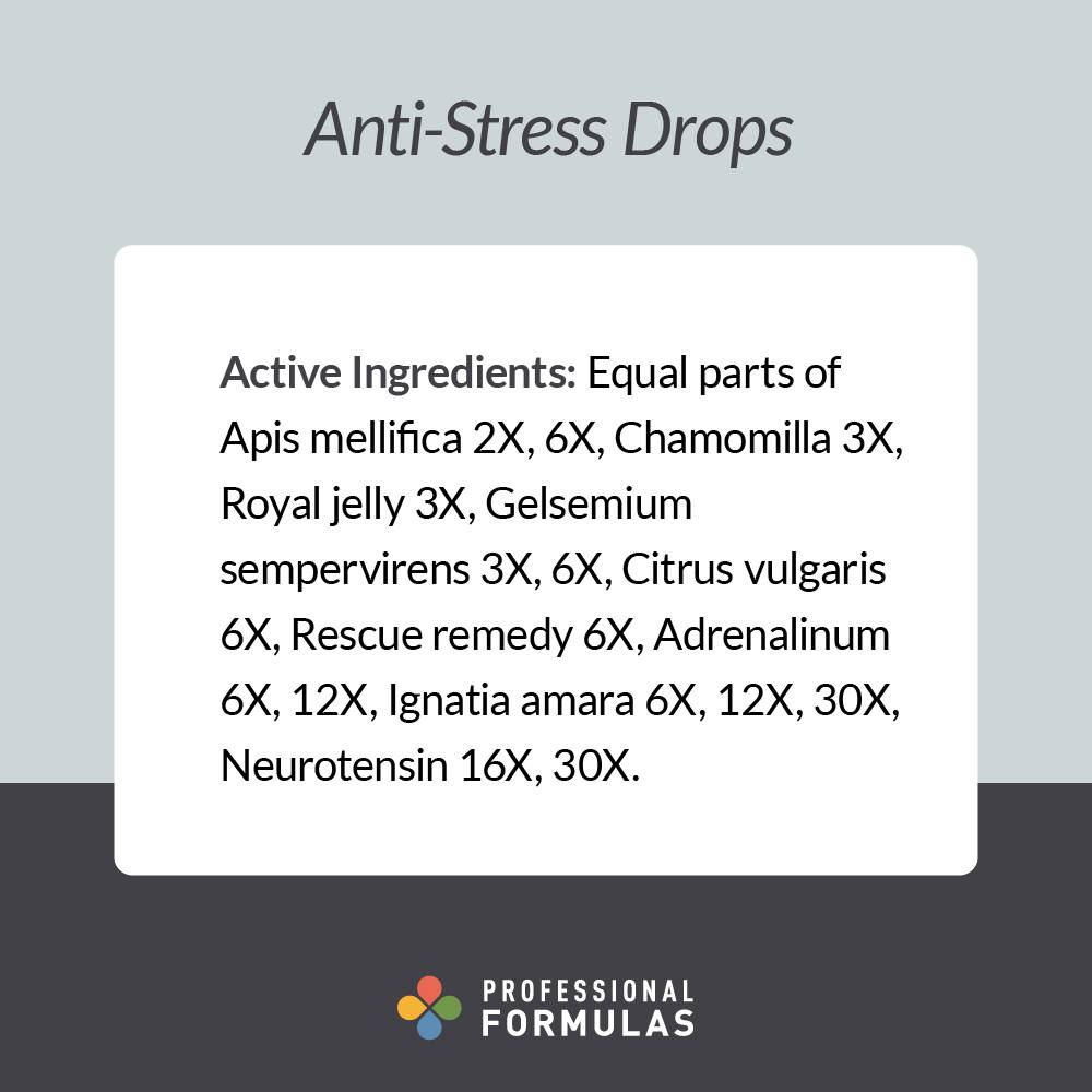 Anti Stress Drops - Active Ingredients