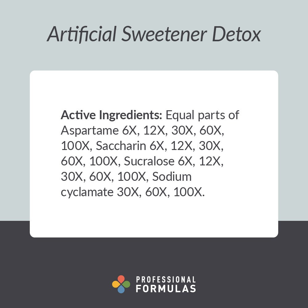 Artificial Sweetener Detox - Active Ingredients