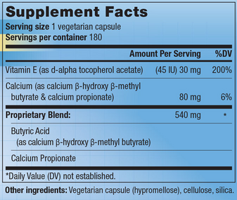 EnteroVite - Supplement Facts
