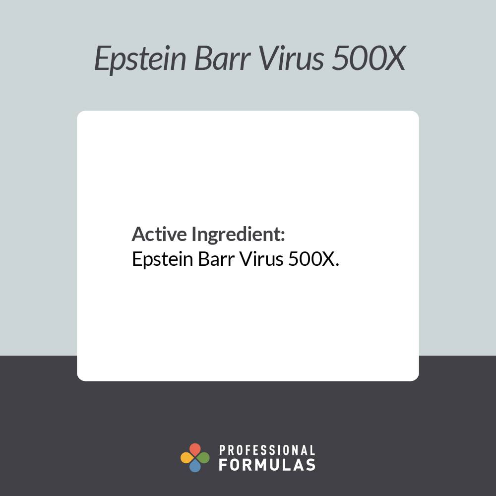 Epstein Barr Virus 500X - Active Ingredients