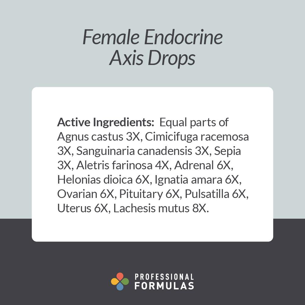 Female Endocrine Axis Drops - Active Ingredients