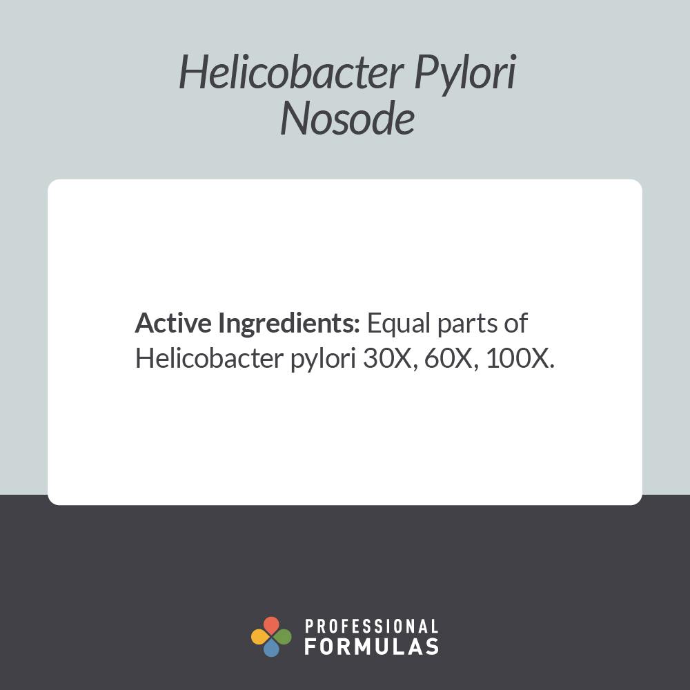 Helicobacter Pylori Nosode - Active Ingredients