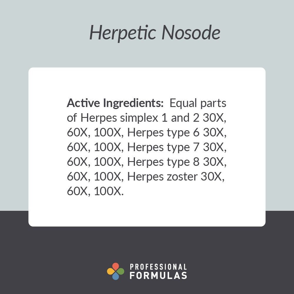 Herpetic Nosode - Active Ingredients