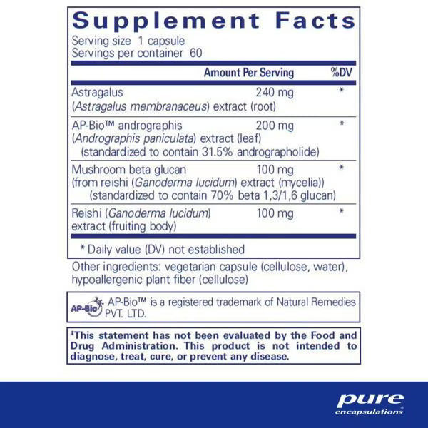 Innate Immune Support - Supplement Facts