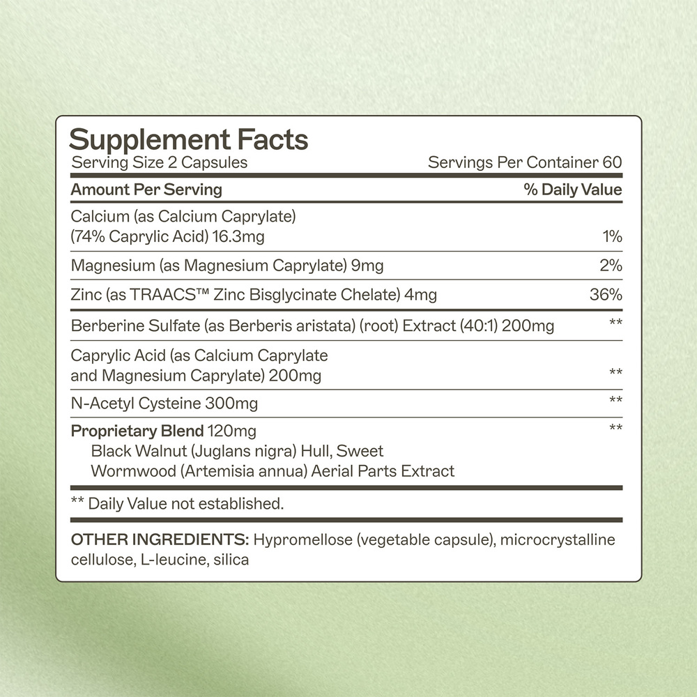 Microb-Clear - Supplement Facts