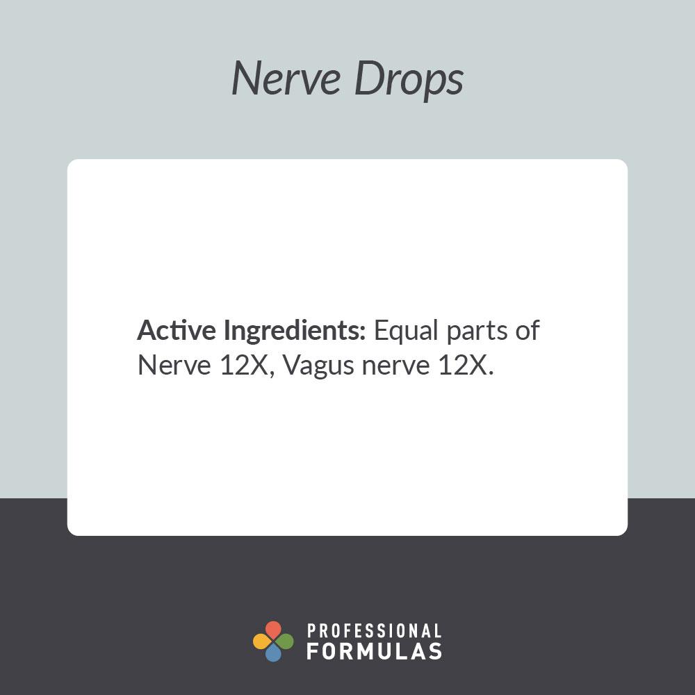 Nerve Drops - Active Ingredients