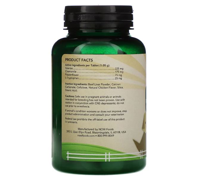 Pet Relaxant - Product Facts