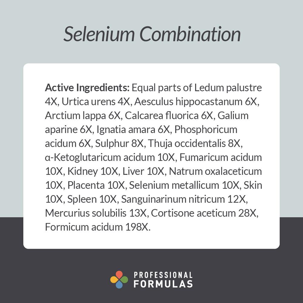 Selenium Combination - Active Ingredients