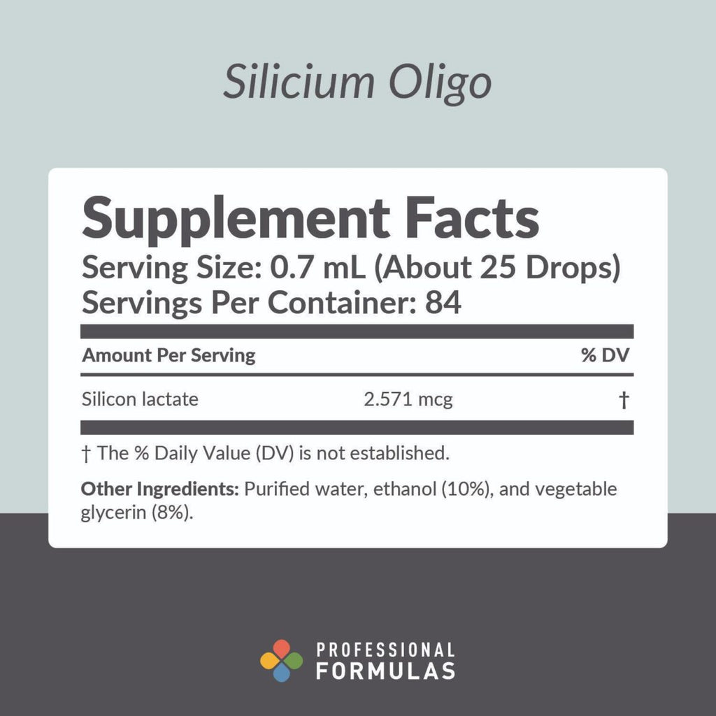 Silicium Oligo - Active Ingredients